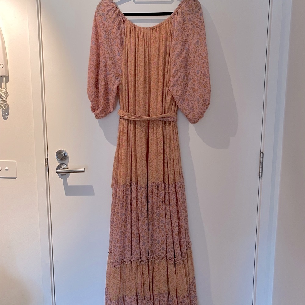 Spell Rae Gown Peach - Picture 3 of 5
